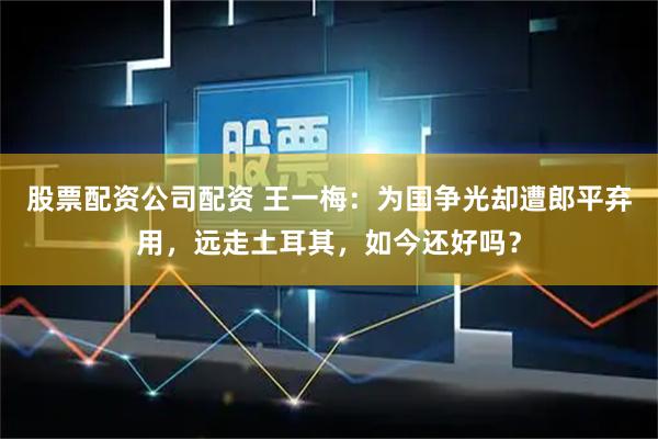 股票配资公司配资 王一梅：为国争光却遭郎平弃用，远走土耳其，如今还好吗？